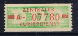 DDR Zentraler Kurierdienst Mi 30 I  Rostock Postfrisch/neuf Sans Charniere /MNH/** 1959 - Otros & Sin Clasificación