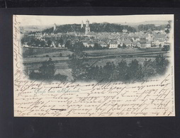 Württemberg AK Gruß Aus Biberach 1898 - Biberach