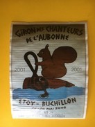 5905  - Giron Des Chanteurs De L'Aubonne 2001 Etoy-Aubonne Suisse Ecureuil - Musik