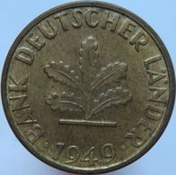 Germany 5 Pfennig 1949 J XF - 5 Pfennig