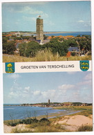 Groeten Van Terschelling -  2x Vuurtoren 'Brandaris'  - 1971 - (Holland) - Terschelling