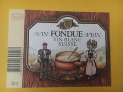 4613 -  Fondue Vin Blanc Suisse - Fonduta