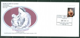 La Vierge Et L'Enfant. Enveloppe Souvenir. Timbre-photo / Picture Stamp - Timbre Personnalisé / Personalized Stamp 4207 - Other & Unclassified