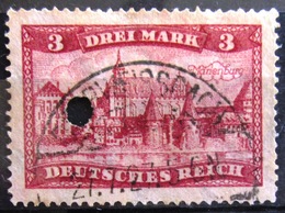ALLEMAGNE Empire                  N° 357  Troué                    OBLITERE - Used Stamps