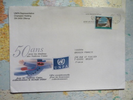 Flamme Les Nations Unies Pour Un Monde Meilleur 18/03/2002 - Briefe U. Dokumente