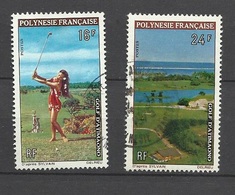 Polynésie  Poste N°   94  Et 95 Golf  Oblitérés B/TB  ..    - Used Stamps