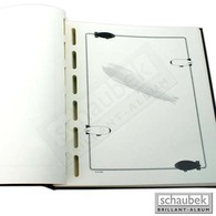 Schaubek Blankoblätter Zeppelin - Packung Mit 20 Blatt - Autres & Non Classés