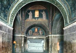 1 AK Italien * Mausoleum Der Galla Placidia In Ravenna - Erbaut 425 - 430 - Seit 1996 UNESCO Weltkulturerbe * - Ravenna
