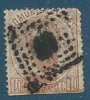 Timbre Espagne 1872 - Usati