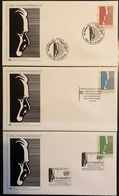 Nations Unies FDC - Premier Jour - Lot De 3 FDC - Thématique Dag Hammarskjold - 2001 - Collections, Lots & Séries