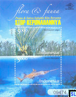 Indonesia Stamps 2013, Flora And Fauna, Fish, MS - Indonesia