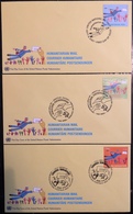 Nations Unies FDC - Premier Jour - Lot De 3 FDC - Thématique Courrier Humanitaire - 2007 - Collections, Lots & Series