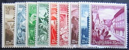 ALLEMAGNE Empire                  N° 616/624                    NEUF* - Unused Stamps