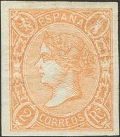 *73A. 1865. 2 Reales Salmón. PIEZA DE LUJO. Cert. CEM. - Otros & Sin Clasificación