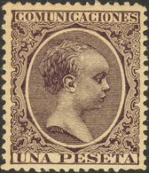 *226. 1889. 1 Pts Violeta. PIEZA DE LUJO. - Other & Unclassified