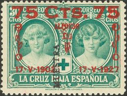 **/*373/86M, 387Ma. 1927. Serie Completa. MUESTRA, En Mayúsculas, En Negro (en Rojo Sobre El 10 Pts). MAGNIFICA Y RARA.  - Other & Unclassified