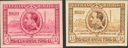 *434/47s. 1929. Serie Completa. SIN DENTAR. MAGNIFICA Y MUY RARA. Edifil 2018: 2.315 Euros - Other & Unclassified