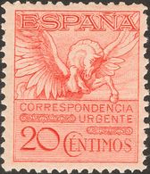 **454. 1929. 20 Cts Rosa. Bien Centrado. MAGNIFICO. Edifil 2019: 40 Euros - Other & Unclassified