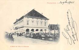 Pontarlier     25      Hôtel De Ville Et Le Marché 1   (Voir Scan) - Pontarlier