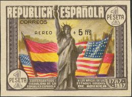 **765s. 1938. AEREO+5 PTS. SIN DENTAR. MAGNIFICO. Edifil 2018: 700 Euros - Other & Unclassified