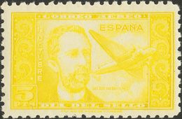 **983cc. 1944. 5 Pts Amarillo. CAMBIO DE COLOR. MAGNIFICO Y RARO. - Other & Unclassified