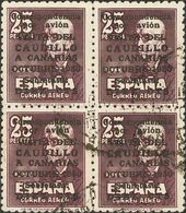 º1090(4). 1951. CAUDILLO A CANARIAS CON NUMERO, Bloque De Cuatro. Excepcional Centraje. MAGNIFICO Y RARO. Edifil 2014: + - Other & Unclassified