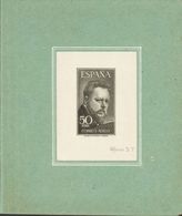 (*)1125P. 1953. 50 Pts Negro. PRUEBA DE PUNZON. MAGNIFICO Y RARISIMO, MUY POCOS CONOCIDOS, SEGUN NUESTRA INFORMACION SOL - Other & Unclassified