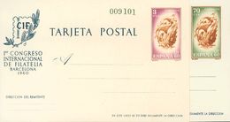 **EP88/89. 1960. Juego Completo De Las Tarjetas Entero Postales. MAGNIFICO. Edifil 2018: 106 Euros - Altri & Non Classificati