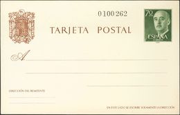 **EP90. 1962. 70 Cts Verde Sobre Tarjeta Entero Postal. MAGNIFICO. Edifil 2018: 51 Euros - Altri & Non Classificati