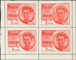 **/*. 1937. Serie Completa, Excepto 15 Cts Negro, 20 Cts Rojo, 30 Cts Rojo Y 40 Cts Castaño, En Mini Hojas De Cuatro. FO - Other & Unclassified