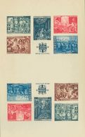 (*)35(2). 1939. Dos Hojas Bloque SIN DENTAR, En Pareja Capicúa. MAGNIFICA. Edifil 2019: +++530 Euros - Other & Unclassified