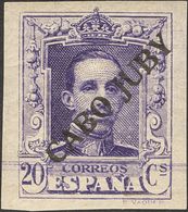 **24s, 25s. 1925. 10 Cts Verde Y 20 Cts Violeta. SIN DENTAR. MAGNIFICOS. Edifil 2018: 214 Euros - Other & Unclassified