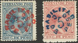 *31/39. 1896. Serie Completa. MAGNIFICA Y MUY RARA. Cert. CEM. Edifil 2018: 1.471 Euros - Autres & Non Classés