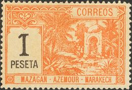 *66/72. 1897. Serie Completa (conservación Habitual). MAZAGAN-AZEMMOUR. BONITA. Edifil 2013: 59 Euros - Otros & Sin Clasificación