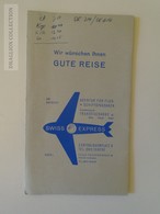 ZA140.6 SUISSE / SCHWEIZ / SWITZERLAND // SWISSAIR, Ca 1960, EMPTY Passenger Ticket HOLDER - Europe