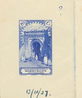 (*)110P. 1928. 20 Cts Ultramar. PRUEBA DE ESTADO, Con Fecha Manuscrita. MAGNIFICA Y EXTRAORDINARIAMENTE RARA. - Sonstige & Ohne Zuordnung