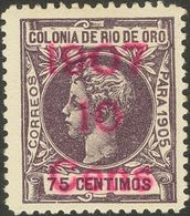 *34/36. 1907. Serie Completa. Excelentes Centrajes. MAGNIFICA Y RARA. Edifil 2018: 435 Euros - Other & Unclassified