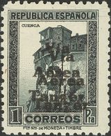 **/*128/41hh. 1938. Serie Completa, Diez Valores. Variedad SOBRECARGA DOBLE. MAGNIFICA Y RARA. Edifil 2013: +825 Euros - Other & Unclassified