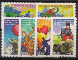 France - 2005 - N°Yv. 3789 à 3794 - Jules Verne - Neuf Luxe ** / MNH / Postfrisch - Escritores