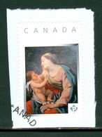 La Vierge Et L'Enfant. - Timbre-photo Usagé / Used Picture Stamp - Timbre Personnalisé / Personalized Stamp (4232-M) - Sonstige & Ohne Zuordnung