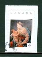 La Vierge Et L'Enfant. - Timbre-photo Usagé / Used Picture Stamp - Timbre Personnalisé / Personalized Stamp (4232-N) - Sonstige & Ohne Zuordnung