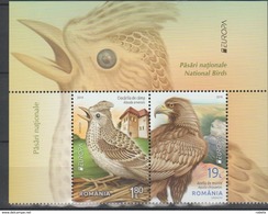 RUMANIA /ROMANIA /RUMÄNIEN -EUROPA 2019 -NATIONAL BIRDS.-"AVES -BIRDS -VÖGEL -OISEAUX"- SERIE A - PROCEDE BF 1 - 2019