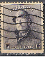 BELGIQUE 74 // YVERT 169 // 1919-20 - 1919-1920 Roi Casqué