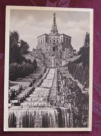 Germany 1952 Special Cancel Kassel Arms On Postcard " Waterfall Hercules" To Belgium - Briefe U. Dokumente