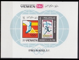 1968	Yemen Kingdom	629/B145b	1968 Olympic Games In  Mexiko - Zomer 1968: Mexico-City