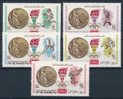 1968	Yemen Kingdom	620-24	1968 Olympic Games In Mexiko	12,00 € - Zomer 1968: Mexico-City