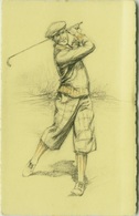 SPORT - OLD CARD 1930s/1940s - GOLF  (BG261) - Golf