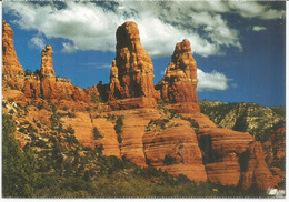 Desert Town Of Sedona. Arizona., Postcard Sent To Canada - Sedona