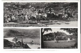 3 Stadtansichten Am Rhein - Remagen - Linz - Andernach V. 1952 (3338) - Linz A. Rhein