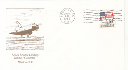 1986 USA Space Shuttle Columbia STS-61-C   Commemorative Cover - América Del Norte